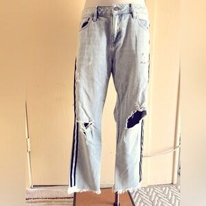 HIDDEN Distressed Light Blue Jeans - 29